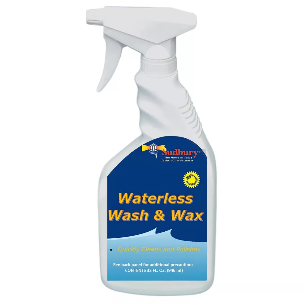 Sudbury Waterless Wash & Wax – 32oz Spray Bottle