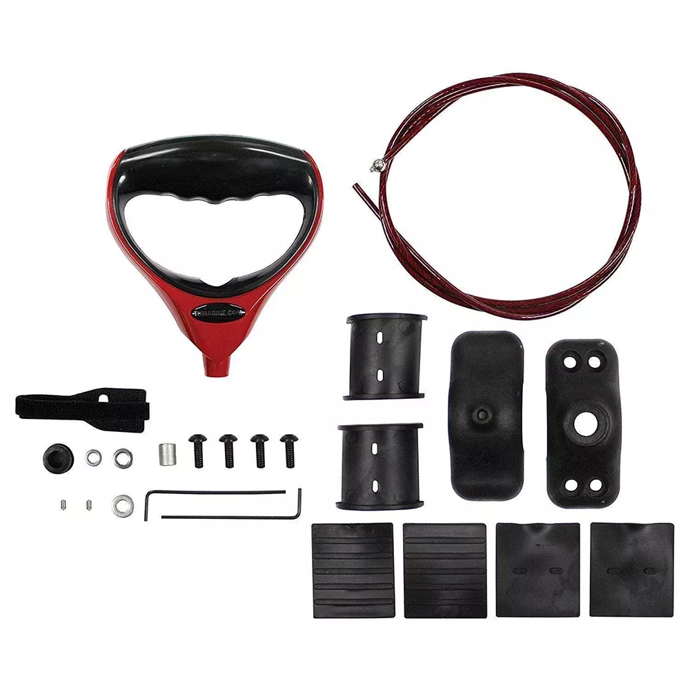 T-H Marine G-Force Trolling Motor HandleCable w/Trolling Motor Clamp - Red [GFH-CA1R-DP]