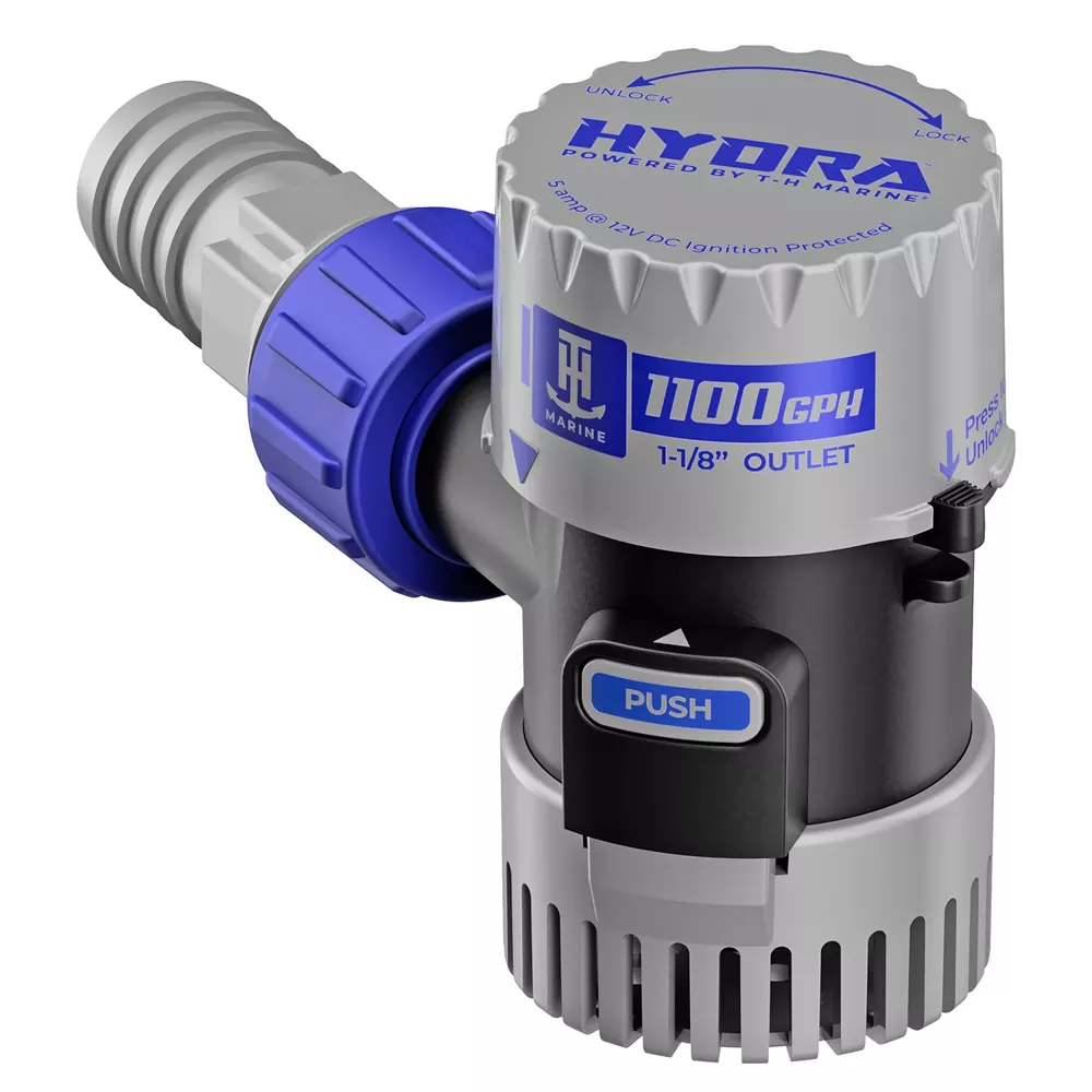 T-H Marine HYDRA Cartridge Bilge Pump – 1100 GPH – 12V