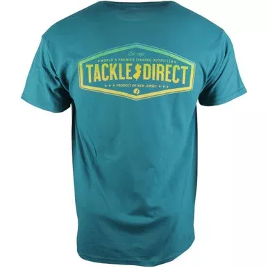 TackleDirect Dorado Badge Short Sleeve T-Shirt – Galapagos Blue –X-Small
