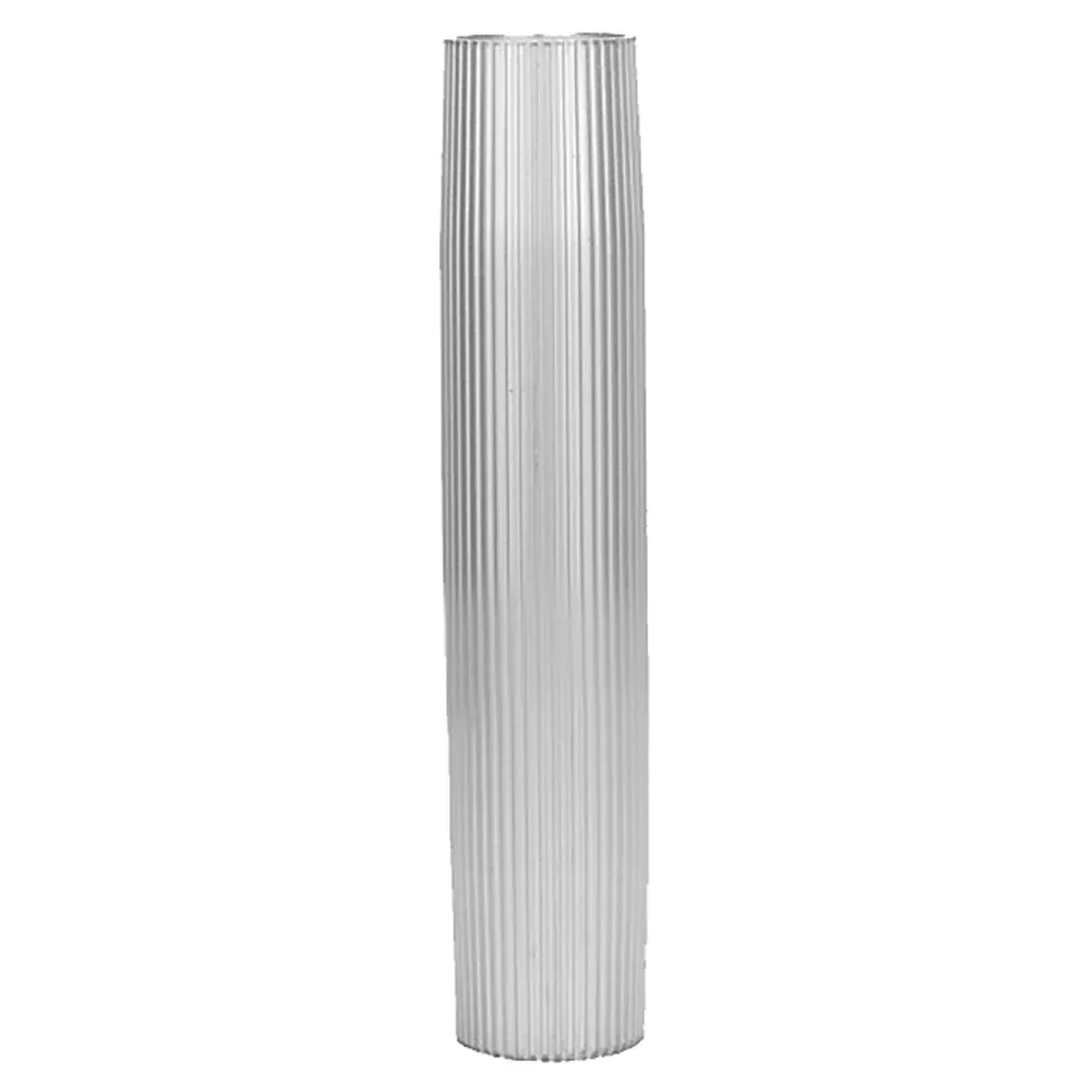 TACO Aluminum Ribbed Table Pedestal – 2-3/8″ O.D. – 30-3/4″ Length