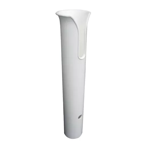 TACO Poly Thru-Bolt Rod Holder w /Mounting Holes - No Hardware - White [P04-011W]