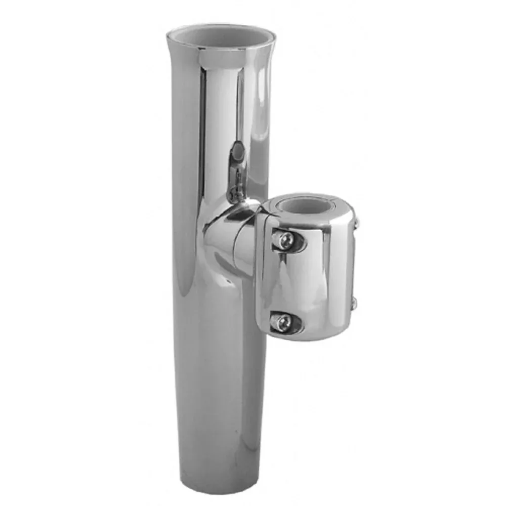TACOStainless Steel Clamp-On Adjustable Rod Holder - Fits 7 /8