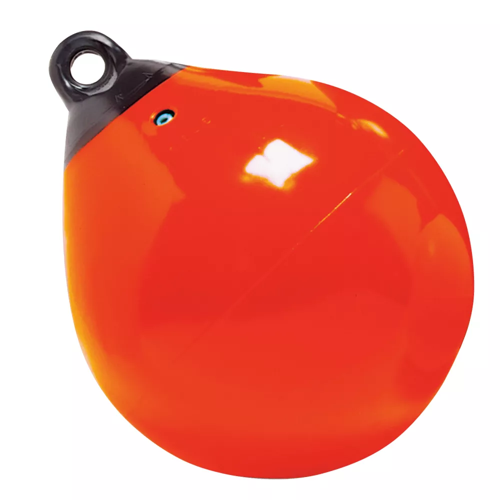 Taylor Made 9″ Tuff End Inflatable Vinyl Buoy – Orange