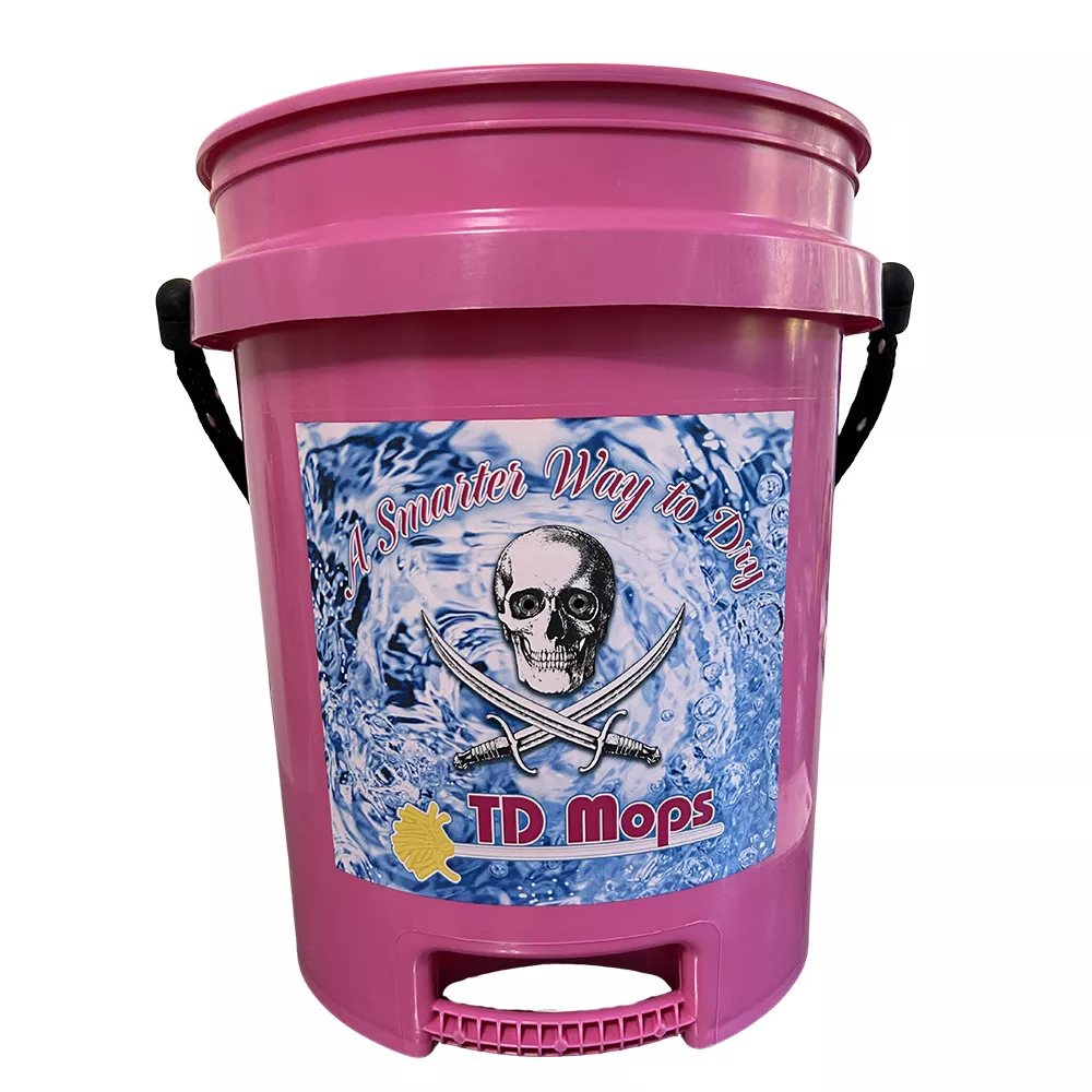 TD Mop TD Grip Bucket – Pink – 5 Gallon