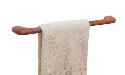 TEAK TOWEL BAR 23