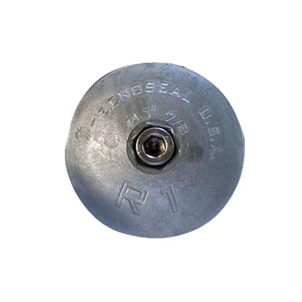 Tecnoseal R1AL Rudder Anode – Aluminum – 1-7/8″ Diameter
