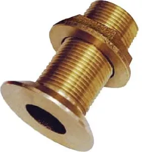 THRU HULL FLUSH W/NUT 1IN