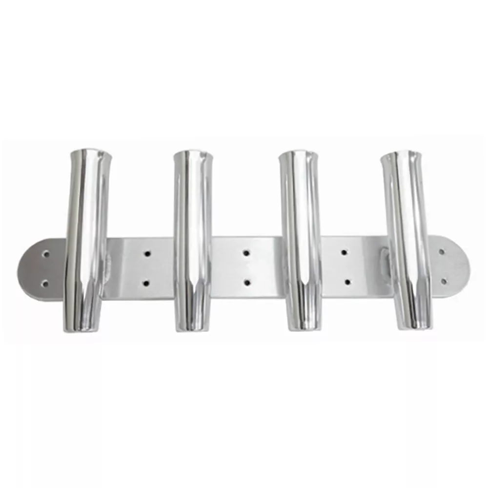 Tigress 4 Rod Aluminum Transom Mount Rod Holder - 28