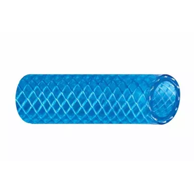 Trident Marine 3/4″ x 50′ Boxed Reinforced PVC (FDA) Cold Water Feed Line Hose – Drinking Water Safe – Translucent Blue