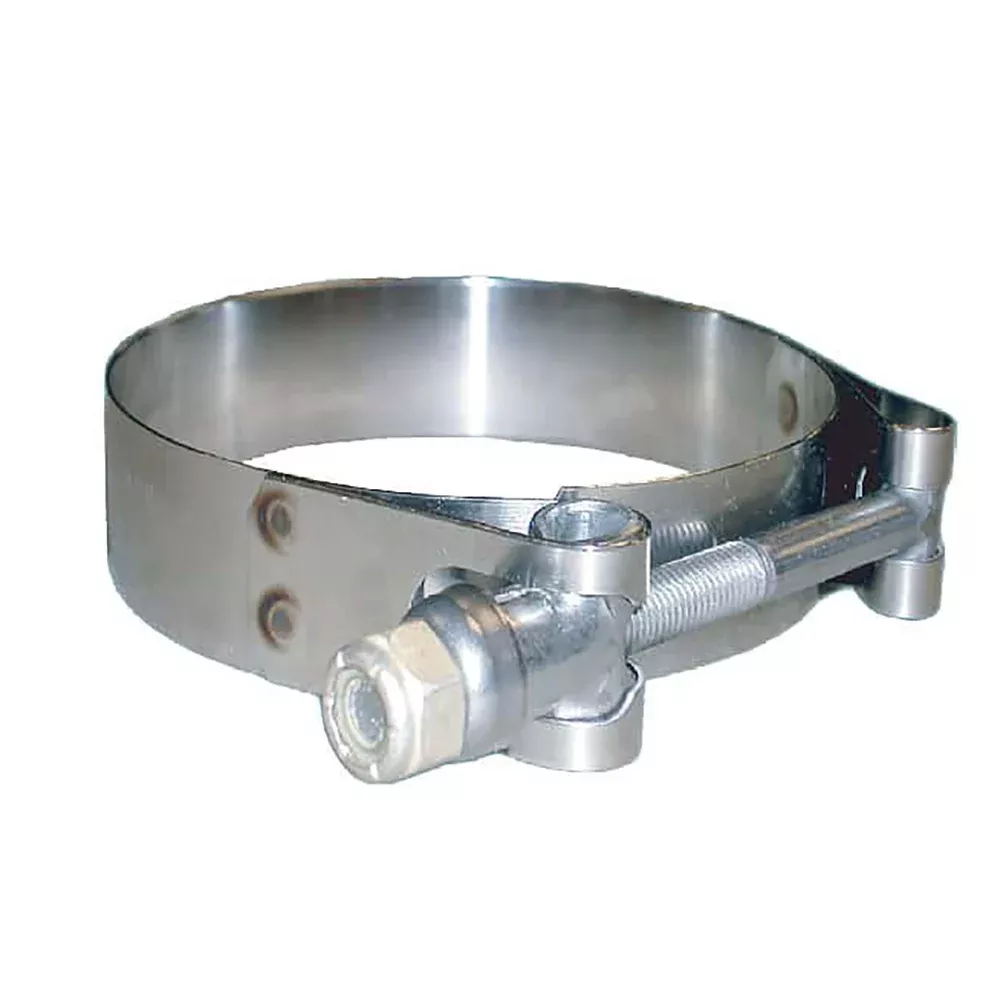 Trident Marine 316 SS T-Bolt Clamp – 3/4″ Band – 8.62″-9.19″ Range – 10-Pack