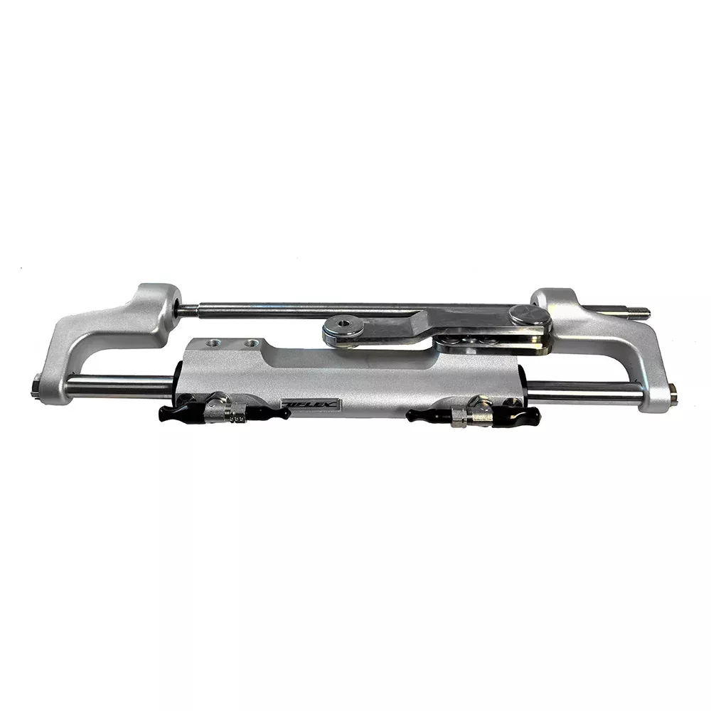 Uflex SilverSteer UC128TS High Performance Cylinder V2P w/Offset Link Arm – Port Version