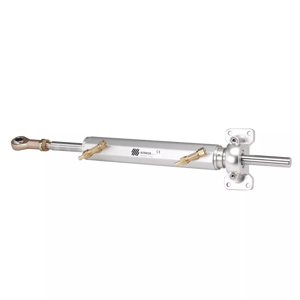 Uflex UC215-I Cylinder 215cc 9″ Stroke Aluminum Uses KITOB SVS Hoses