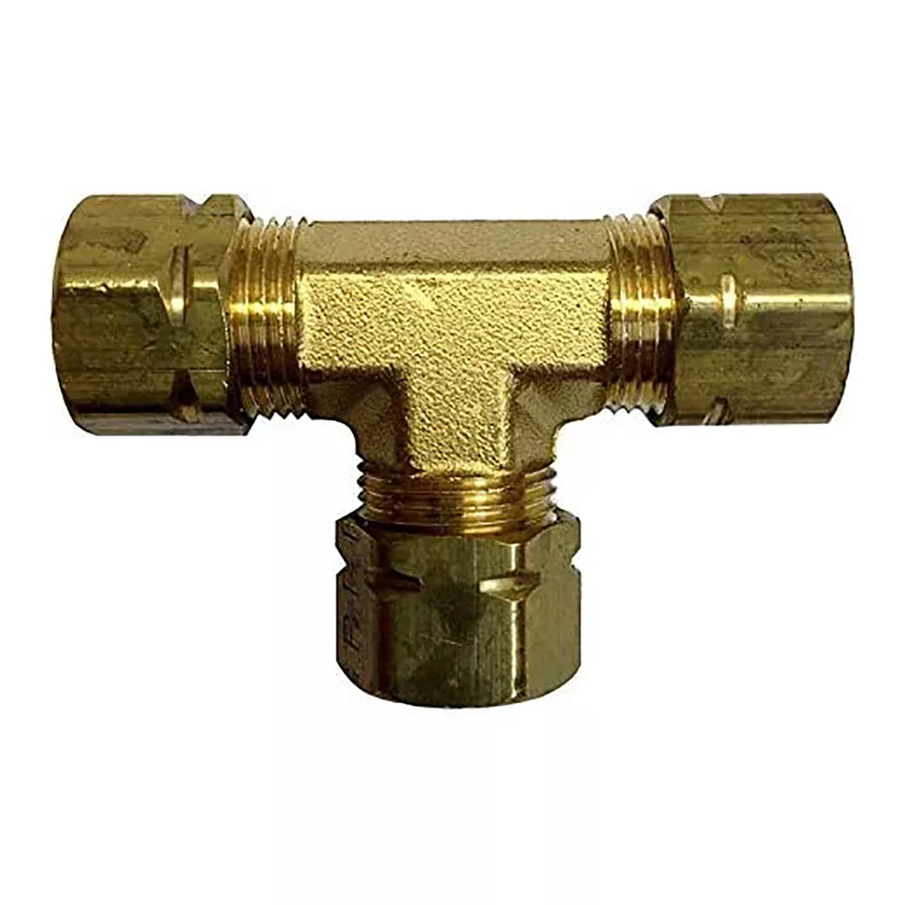Uflex Union T-Fitting f/3/8″ Tube Compression Hose Fittings