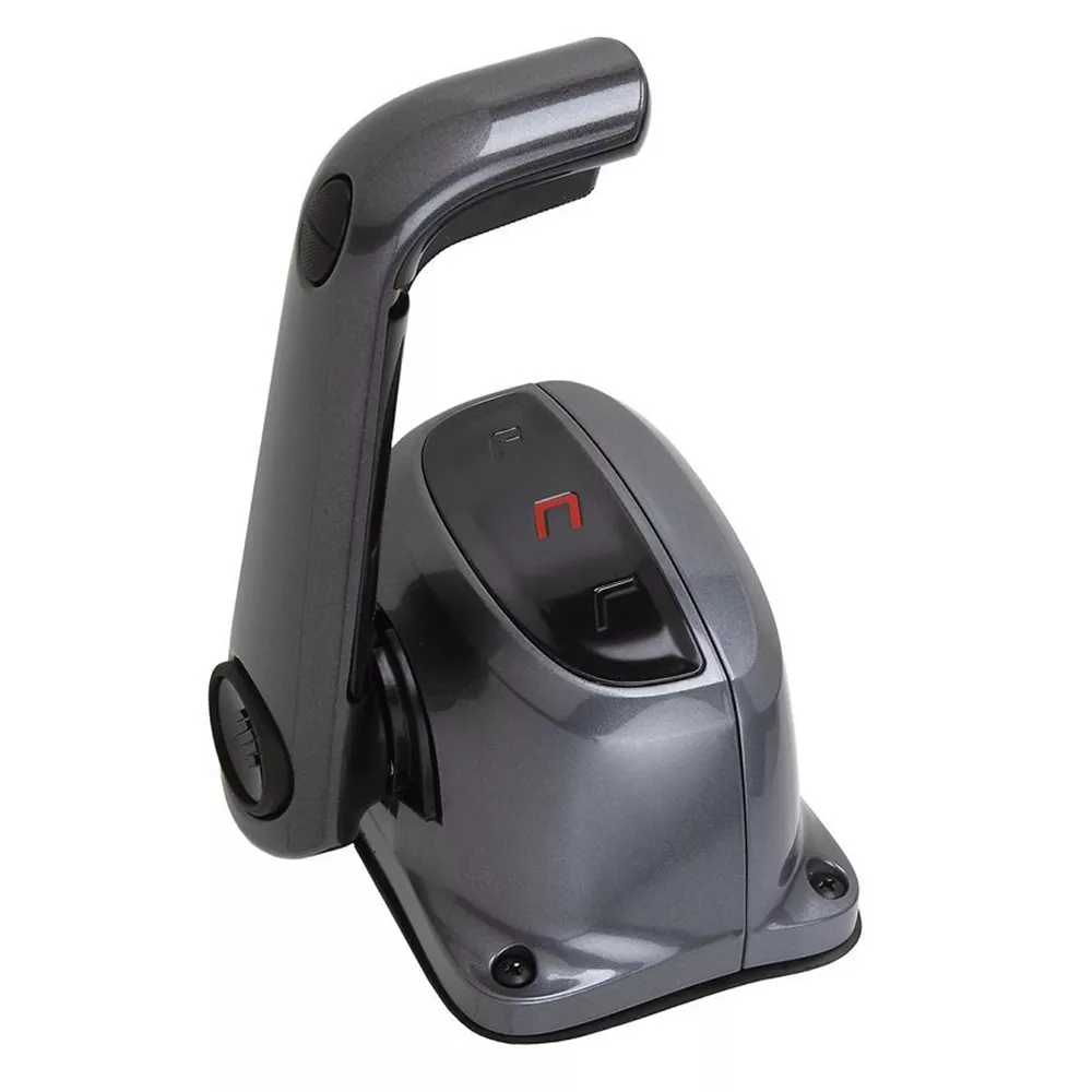 UflexSingle Lever Top Mount Control w/Neutral Lock & Trim Switch – Black