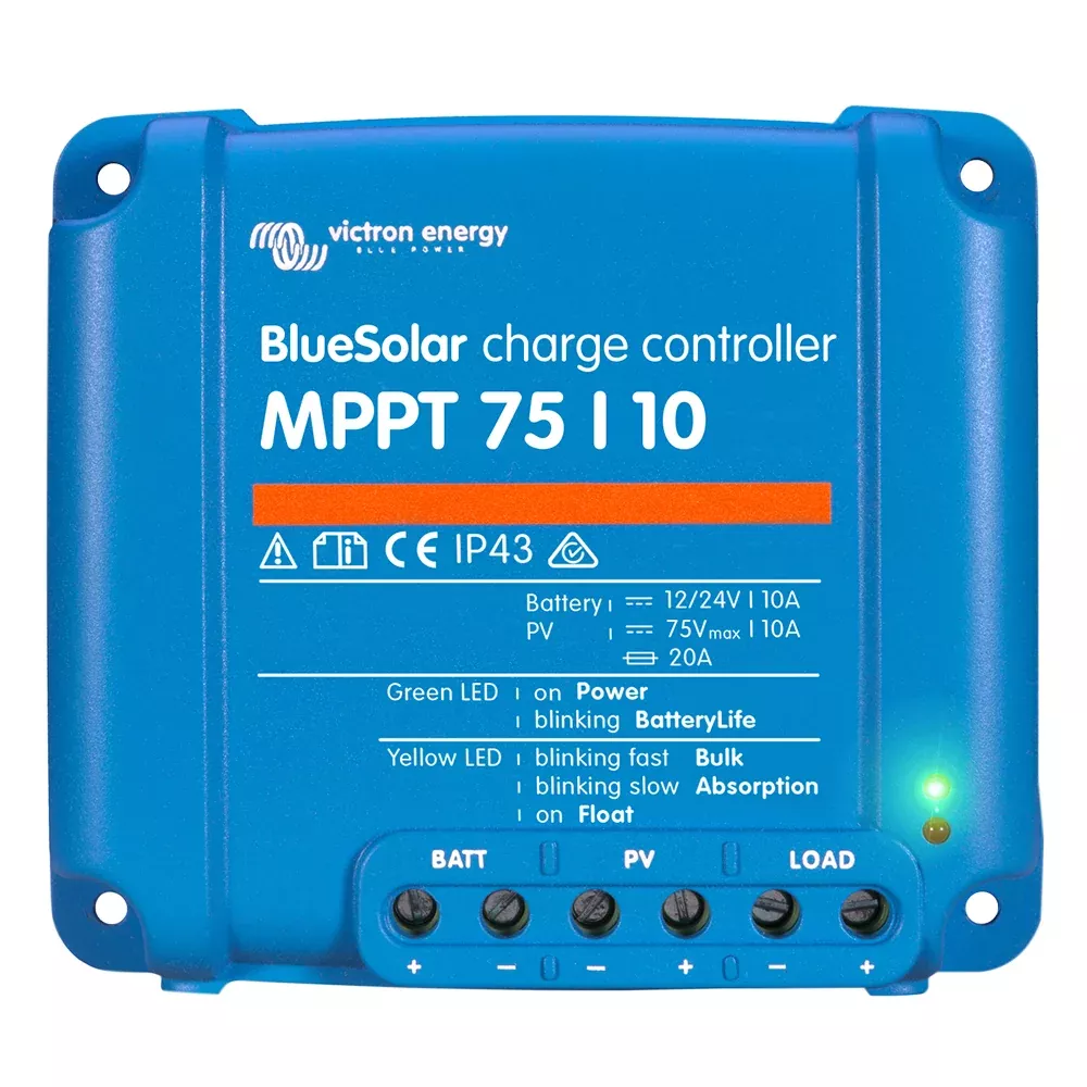 Victron BlueSolar MPPT Charge Controller - 75V - 10AMP [SCC010010050R]
