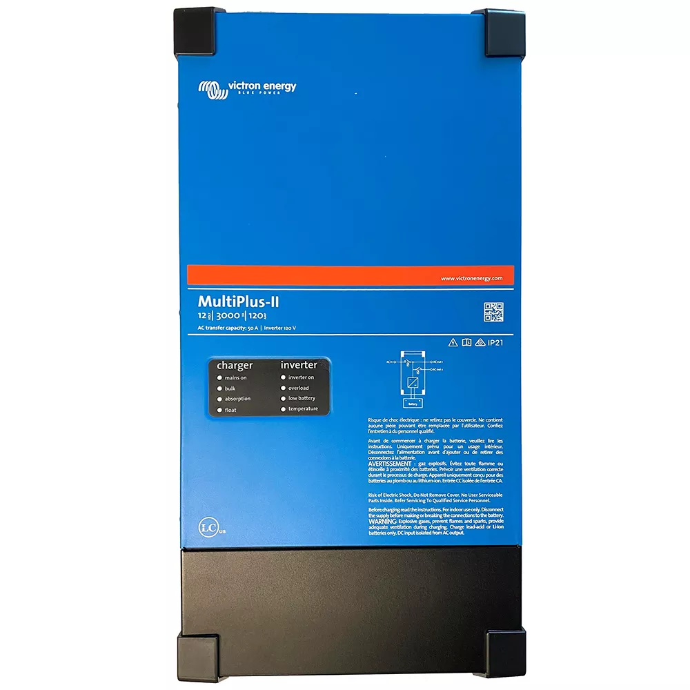 Victron MultiPlus-II 12/3000 – 120-50 – 120V – UL Approved