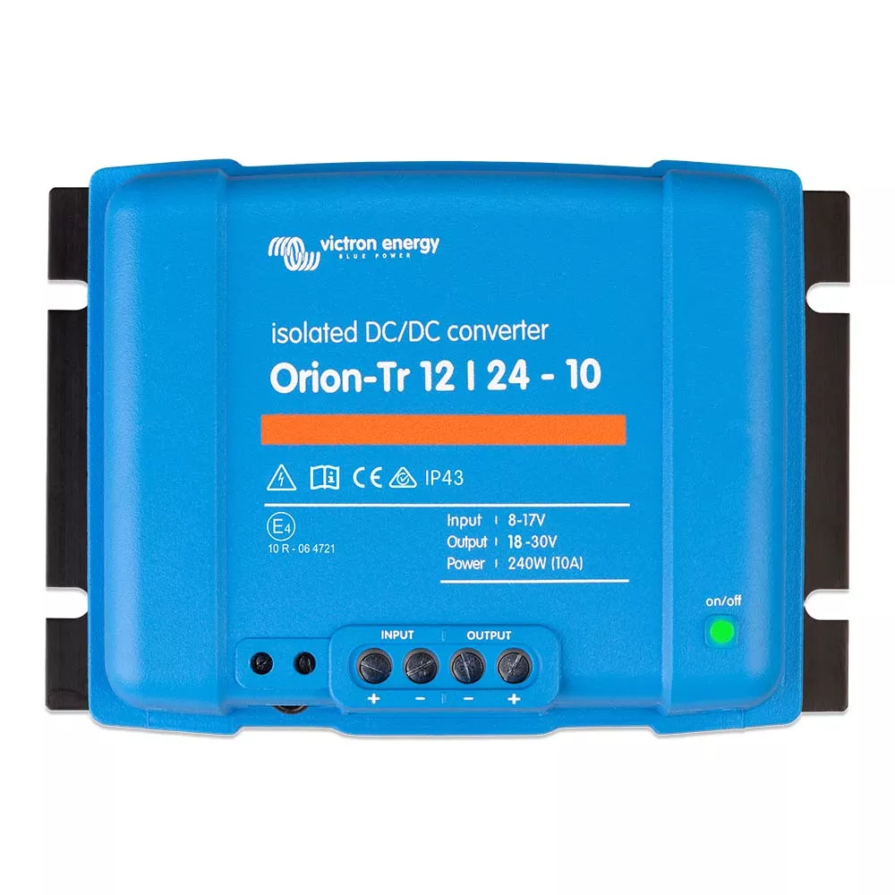 Victron Orion-TR DC-DC Converter – 12 VDC TO 24 VDC – 10A Isolated