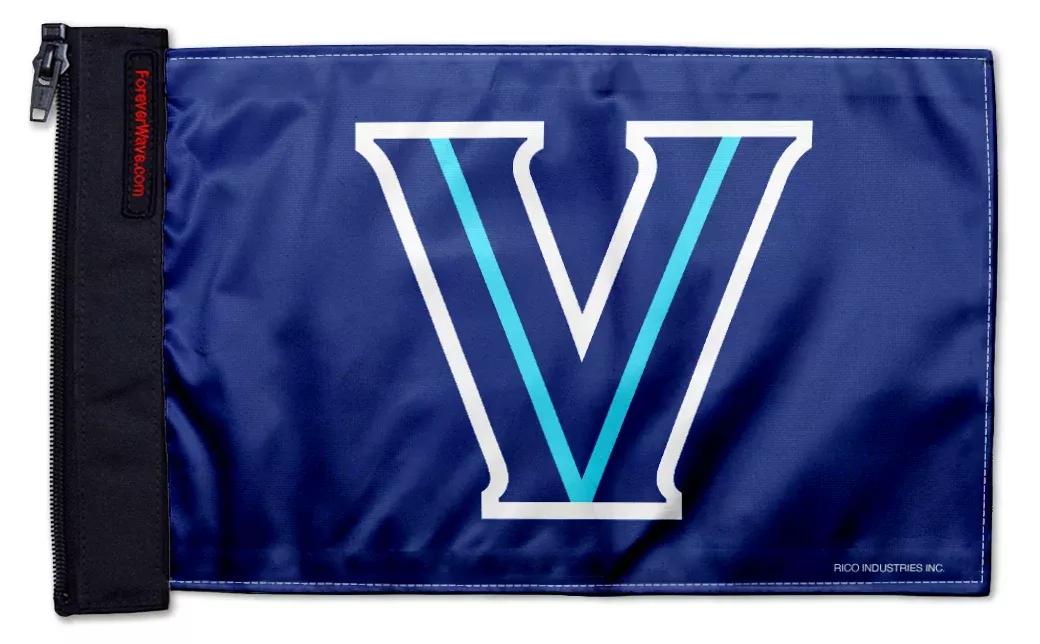 Villanova 11"x17" Forever Wave Flag for Jeep Wrangler JK 2-Door 2007-2018