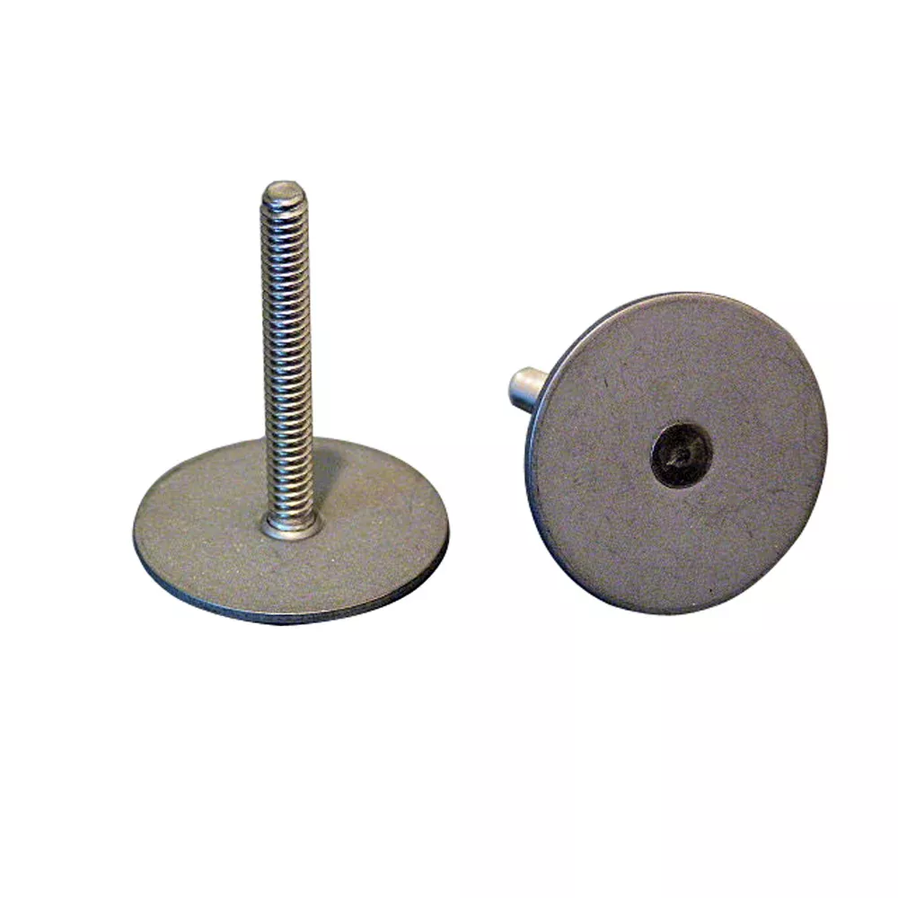 Weld Mount .75" Tall Stainless Stud w/#10 x 24 Threads - Qty. 10 [102412]