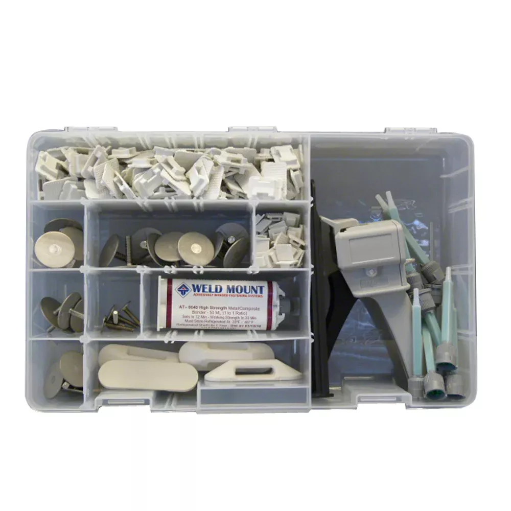Weld Mount Executive Adhesive & Fastener Kit w /AT-8040 Adhesive [1001003]