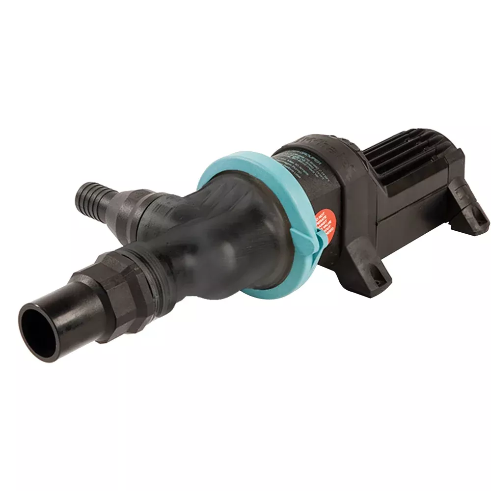 Whale Gulper Grouper Mk3 Fishbox /Waste Pump w /90 Degree Ports - 12V [BP4772]