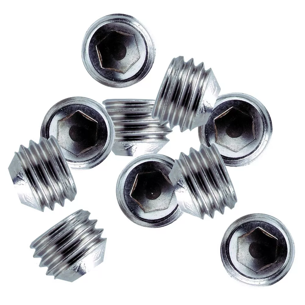 Whitecap “-28 Thread SS Set Screws – 10 Pack