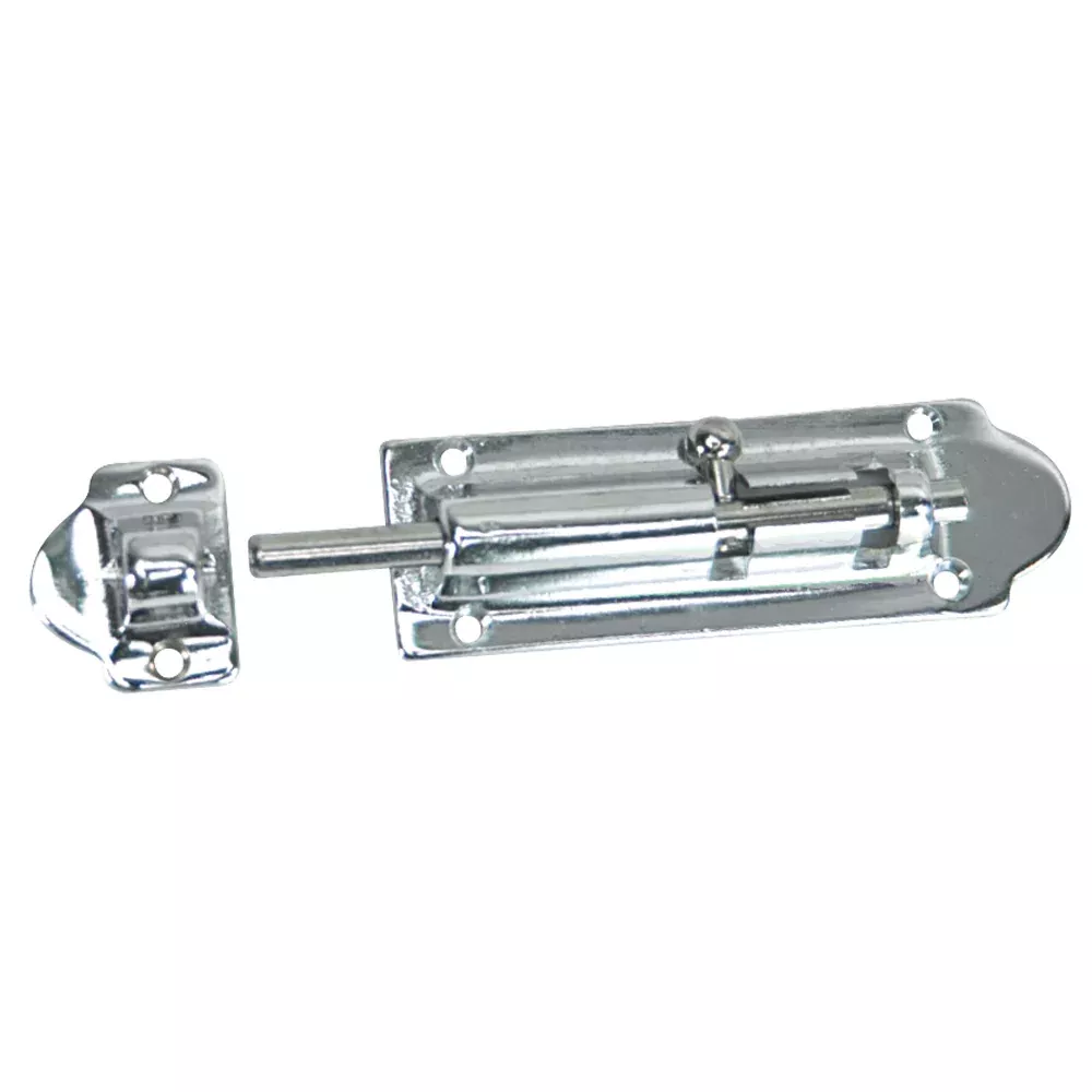 Whitecap Barrel Bolt - CP/Brass - 4" [S-0586C]