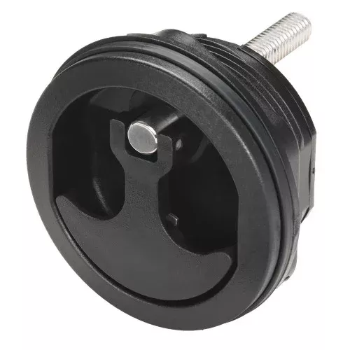 Whitecap Compression Handle - Nylon Black /Black - Non-Locking [3730BC]