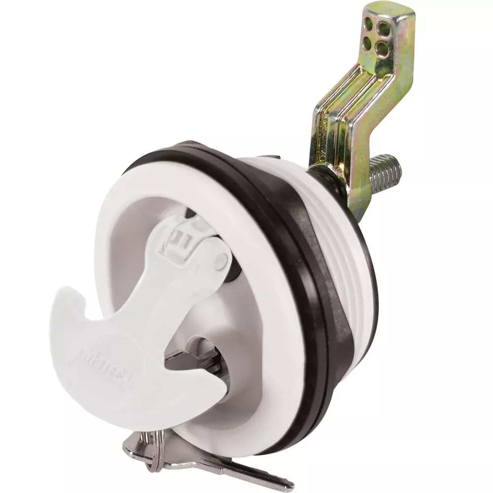 Whitecap Locking Nylon T-Handle - White /White [3226WC]
