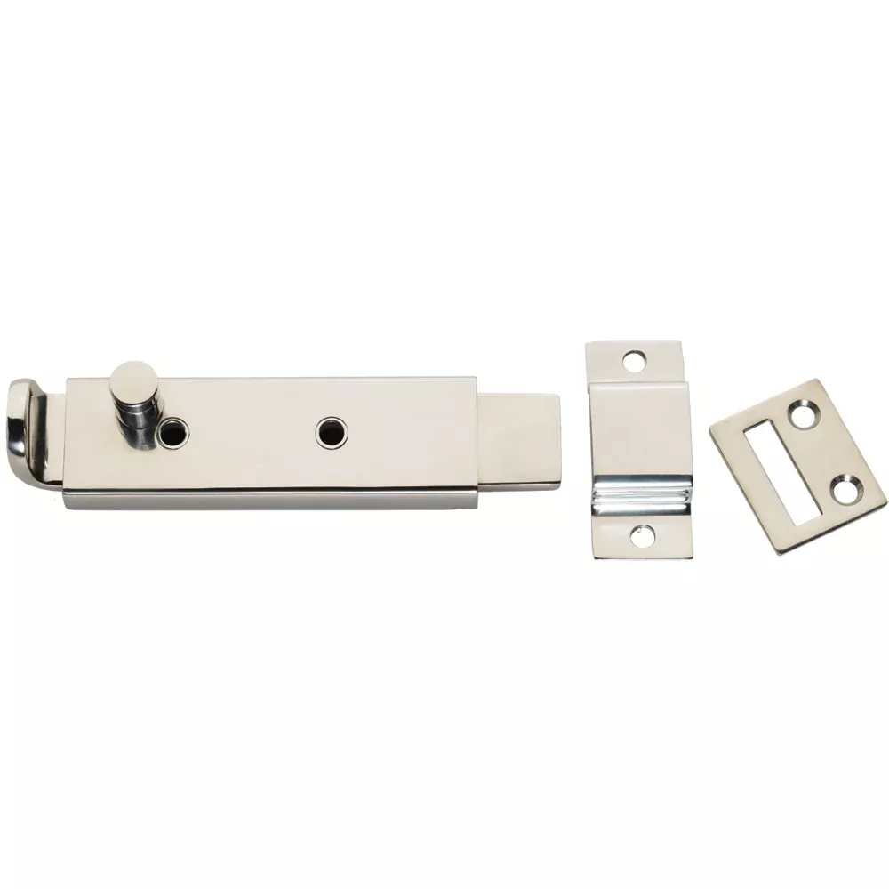 Whitecap Spring Loaded Slide Bolt /Latch - 316 Stainless Steel - 5-5 /16