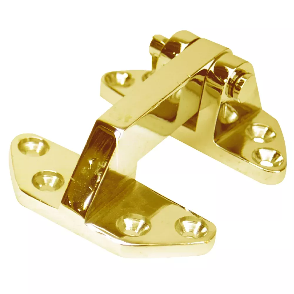 Whitecap Standard Hatch Hinge - Polished Brass - 2-5/8" x 3-1/8" [S-0990BC]