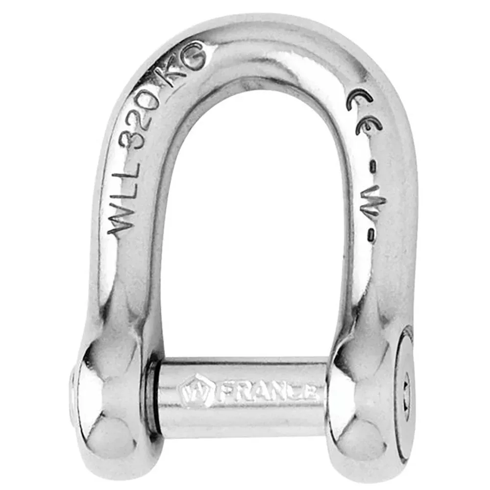 Wichard Self-Locking Allen Head Pin D Shackle – 12mm Diameter – 15/32″