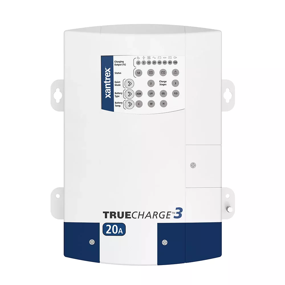 Xantrex TRUEcharge3 20A 3 Bank Battery Charger – 12V