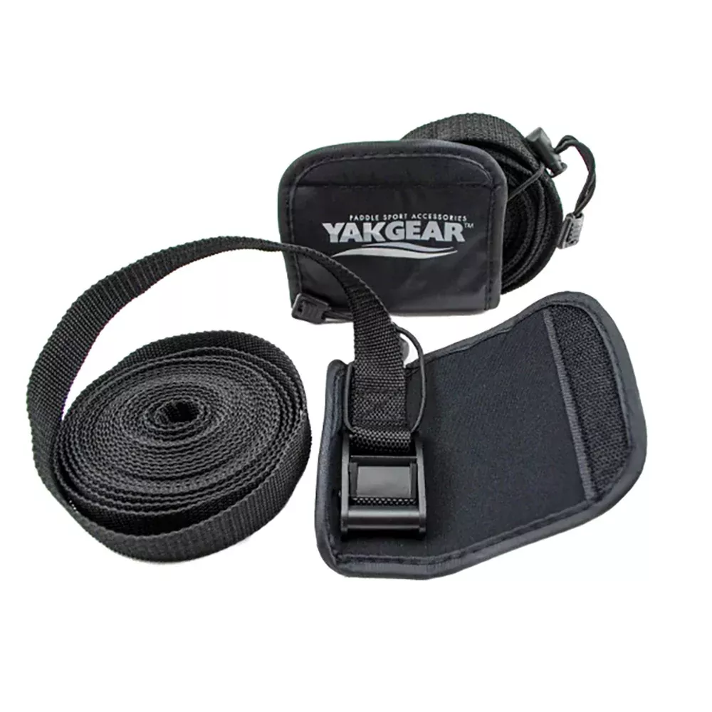 YakGear 15′ Tie Down Straps w/Cover