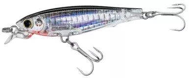 Yo-Zuri 3D Inshore Fingerling R1409 Suspending Minnow 2.75in Silver Black