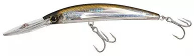 Yo-Zuri F1153 Crystal 3D Minnow Deep Diver Lure SBR Silver Bronze