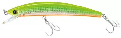 Yo-Zuri R1130 Crystal Minnow Sinking Lure HCL Holographic Chartreuse