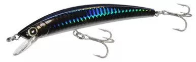 Yo-Zuri R1133 Crystal Minnow Suspending HGHB Ghost Black