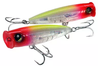 Yo-Zuri R1168 3D Popper Lure Red Head