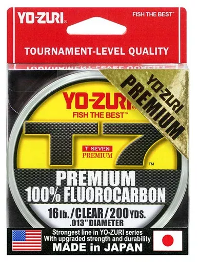 Yo-Zuri T7 Premium Fluorocarbon Fishing Line 16lb 200yd