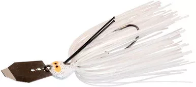 Z-Man CrossEyeZ ChatterBait – 1/2oz – Pearl Ghost