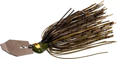 Z-Man CrossEyeZ ChatterBait – 3/4oz – Green pumpkin