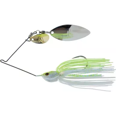 Z-Man SlingbladeZ Willow Colorado Spinnerbait 3/8oz Chartreuse Pearl