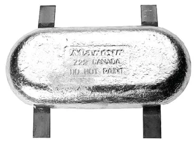 ZN STRMLND WELD-ON ALUM STRAP